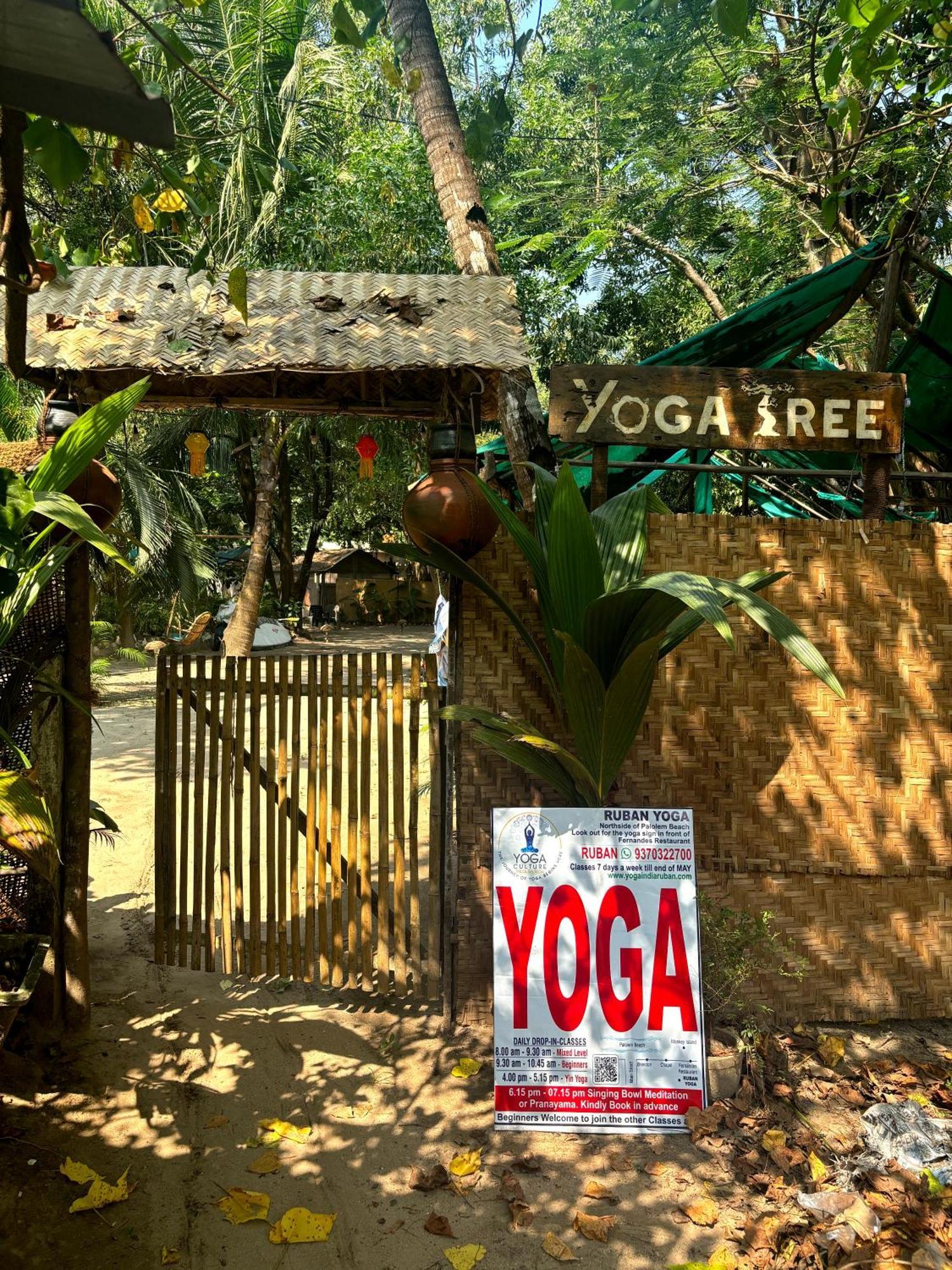 Hotel Ruban Yoga Palolem Exteriér fotografie